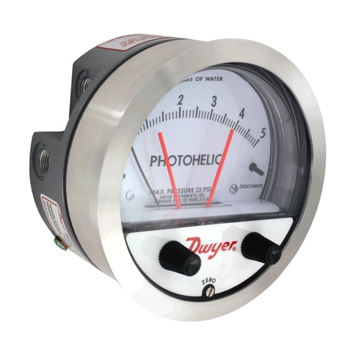 Series 3000MR/3000MRS Photohelic® Switch/Gage
