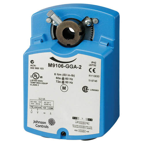 M9116 series Non Spring Return Damper Actuators