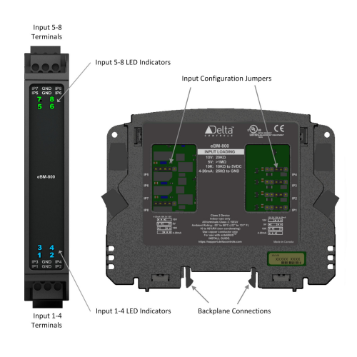 enteliBUS I/O Module eBM-800