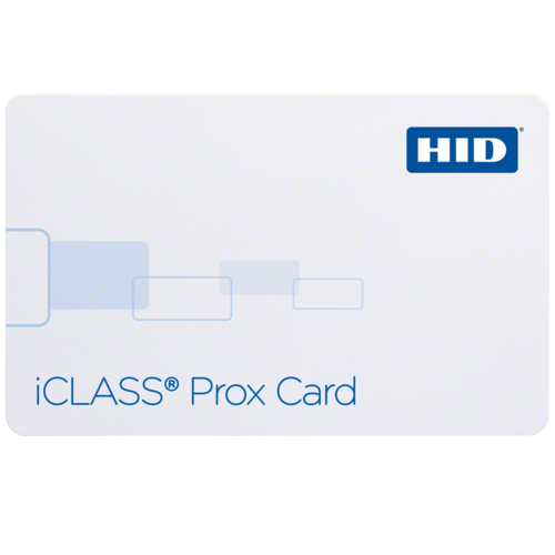 HID iCLASS 202x iCLASS + Prox Card