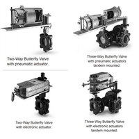 Siemens Two- and Three-Way Butterfly Valve